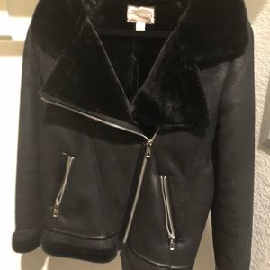 Black Motorcycle Jacket.